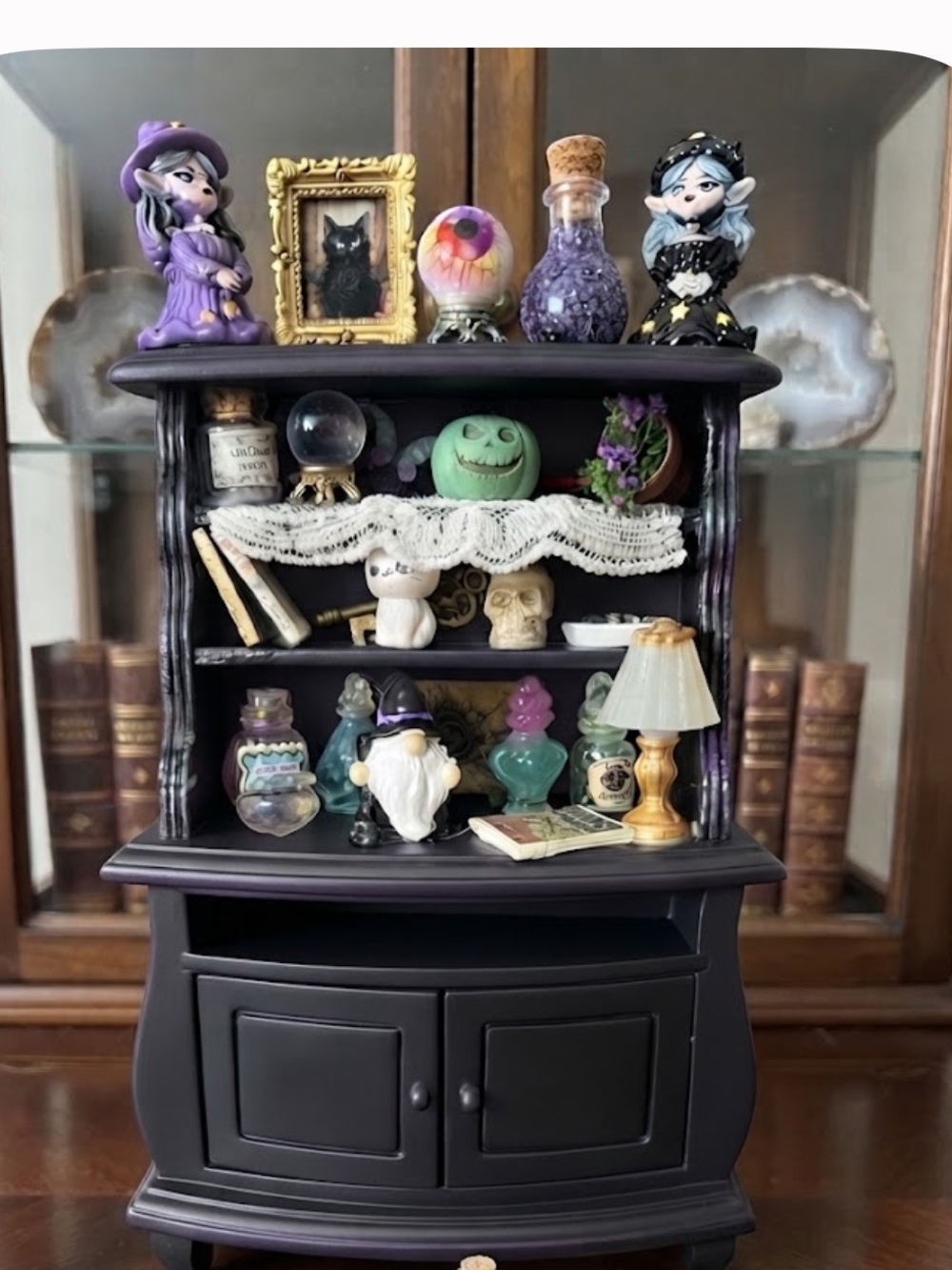 Halloween Decorative Miniature Cabinet Shelf - Home Storage & Organization